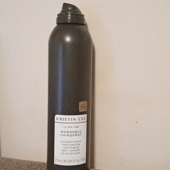 NWOT Kristin Ess Ultra Fine Workable Hairspray (missing lid) - Picture 4 of 4